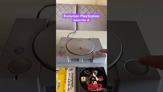 PLAYSTATION Evolution  shorts playstation ps1 ps2 ps3 ps4 ps5 [upl. by Inneg]