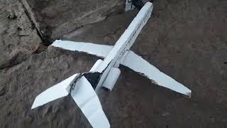 Spanair flight 5022 crash cardboard [upl. by Leciram]