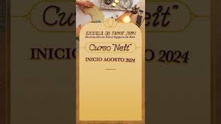 Nuevo Curso de Tarot Egipcio 🎴🔮 Segundo Semestre 2024 tarotegipcio aprendetarot [upl. by Nilhsa672]