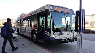 Fast SamTrans 2013 Gillig BRT HEV 40 703 on Route EPX [upl. by Nyrac]