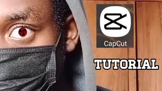 How To Create A SHARINGAN EYE With CAPCUT TUTORIAL capcut sharingan tutorial [upl. by Hendrick]