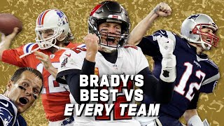 Tom Brady’s Best Play vs Every Team [upl. by Ephraim368]