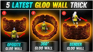 Opposite Gloo Wall Trick  Fast Gloo Wall Trick  Reverse Gloo Wall Trick  Free Fire  FF [upl. by Annekam]