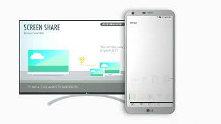 LG WebOS TV Screen Share On LG Smart TVs  Android [upl. by Anatnom]