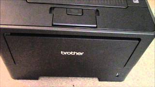 Brother HL5450DN Laser Printer Unboxing amp Features [upl. by Ellehsal905]