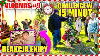 KTO Z EKIPY UBIERZE LEPSZĄ CHOINKĘ WYGRYWA 1000 ZŁ VLOGMAS 9 [upl. by Etac]