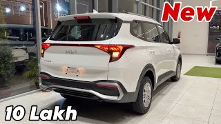 KIA CARENS 2024 Updated New Model Prestige  CARENS 2024 White Colour Review [upl. by Pirzada59]