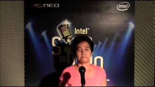 Manang quotHalik Coverquot by Aegis  Intel Sing To Win [upl. by Elamef]