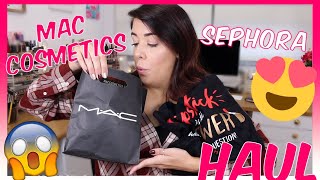 HAUL SEPHORA Y MAC COSMETICS  ÚLTIMAS COMPRAS [upl. by Anneg]