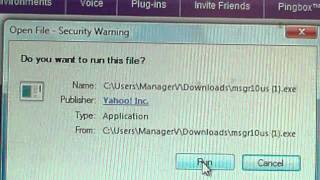 Yahoo Messenger How 2 Download and install [upl. by Ursala]