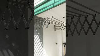 HOW TO INSTALL FOLDABLE DRYING RACK RETRACTABLE  SAMPAYAN dryingrack foldable lazada shopee [upl. by Elocaj]