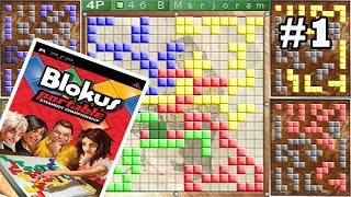 Blokus PSP e Tabuleiro  Como jogar 1 [upl. by Ecreip401]