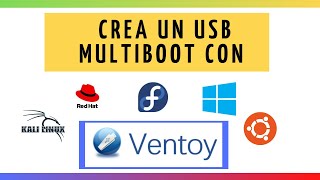 VENTOY crea USB MULTIBOOT para instalar sistemas operativos [upl. by Aniaz]