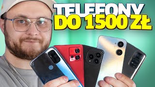 NAJLEPSZE SMARTFONY DO 1500ZŁ 2023 📱 TOP5 [upl. by Phoebe118]