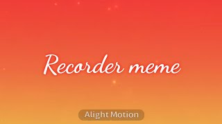 미니특공대 Recorder meme [upl. by Weidar]