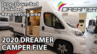 DREAMER CAMPER FIVE 2020 Camper Van 636 m [upl. by Barimah441]