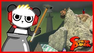 Getting Over It RAGE QUITTING Lets Play with Combo Panda [upl. by Isleen224]