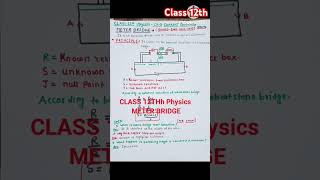 Meter Bridge  Unknown Resistance MeasurementCurrent Electricity12th physics [upl. by Cristine724]