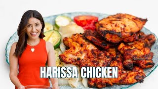 The Best and Easiest Harissa Chicken Recipe [upl. by Kenley]