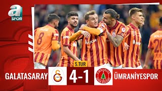 Galatasaray 41 Ümraniyespor Ziraat Türkiye Kupası 5 Tur  A Spor  18012024 [upl. by Eytteb]