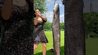 💥Giant Catfish Cooked By Gentle Female Hands [upl. by Kina]