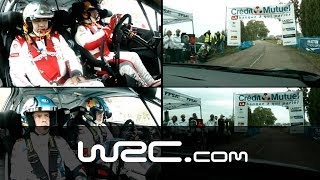 Onboard Latvala vs Loeb [upl. by Akialam]