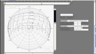 Polar SunPath chart Excel spreadsheet  Diagrama Polar de trayectoria solar en Excel [upl. by Andre]