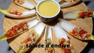 RECETTE DE SALADE DENDIVEREVISITERRAPIDE EST FACILE [upl. by Fu]