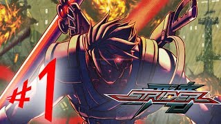 Strider  Parte 1 Nostalgia Master  Playstation 4  Playthrough [upl. by Kcirttap]