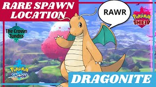 How to Find DRAGONITE in Pokemon Sword and Shield Rare Spawn Location [upl. by Gusti]