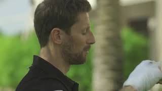 Romain Grosjean  Intervista ITA Post Incidente  Bahrain 2020 [upl. by Nivle255]