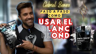 Paso a paso para usar el Blanc blond de Truss profesional Cap 1 BY GABRIEL SAMRA [upl. by Ahtebat]