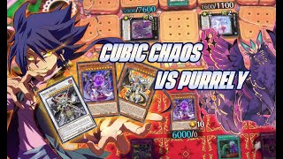 Battle of the Unaffected  Cubic Chaos vs Purrely  Cubic Ranked Part 6  YuGiOh Master Duel [upl. by Grand]