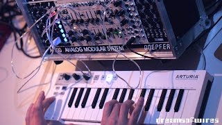 DreamsOfWires  Intellijel Atlantis amp iPulsaret iPad live jamperformance [upl. by Ennahtebazile]