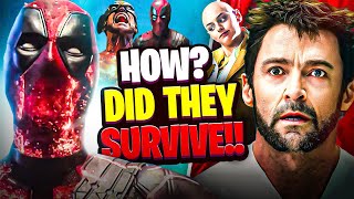 How did Deadpool amp Wolverine SURVIVE the BLAST  Deadpool amp Wolverine Ending Explained [upl. by Duwalt]