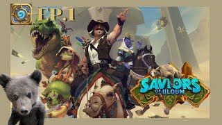 SleepingBearBear  Hearthstone Saviors of Uldum ep1 [upl. by Tavish]