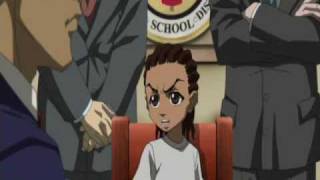 Boondocks AMV  Gangstas Paradise [upl. by Corabella]