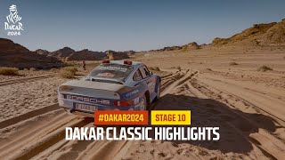 Dakar Classic Highlights  Stage 10  Dakar2024 [upl. by Yehtomit]