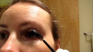 Tinting dyeing your lashes brows at home Swiss O Par DIY kit [upl. by Aitram]