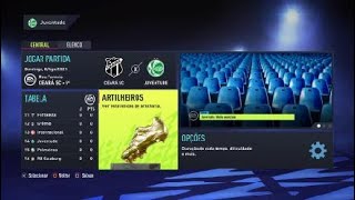 Como jogar o brasileirão no fifa 22 Tutorial na descrição [upl. by Rother]