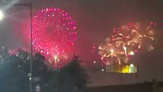 July 4th fireworks in New York city [upl. by Busiek]