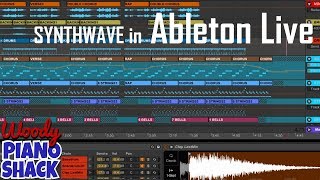 Ableton Live synthwave tutorial [upl. by Akem]