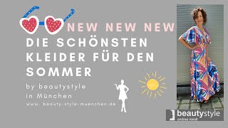 Die schönsten Kleider für den Sommer Trendfarben im Sommer 2023 Umstyling bei beautystyle [upl. by Lenrad]