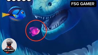 Fishdomdom Ads new trailer 57 update Gameplay hungry fish video [upl. by Yates838]