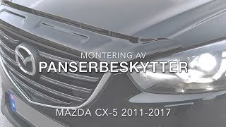 Montering av Panserbeskytter  Mazda CX5 [upl. by Malsi]