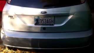 How to remove the rear bumper on a Ford Focus in 5 minutes Ford Focus SVT zx3 zx5 zx4 se [upl. by Akili]