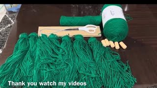 How to make a spawning Mop for koi fish [upl. by Idnor]