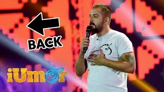 Un fost finalist de la iUmor din nou pe scenă Gabriel Gherghe sa întors să facă show [upl. by Abil]