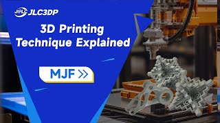 How does Multi Jet Fusion MJF 3D Printing Technology work  JLC3DP [upl. by Cooe]