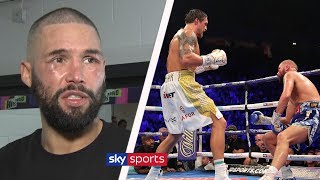 EXCLUSIVE Tony Bellew reacts to his knockout defeat to Oleksandr Usyk and talks retirement [upl. by Hancock]